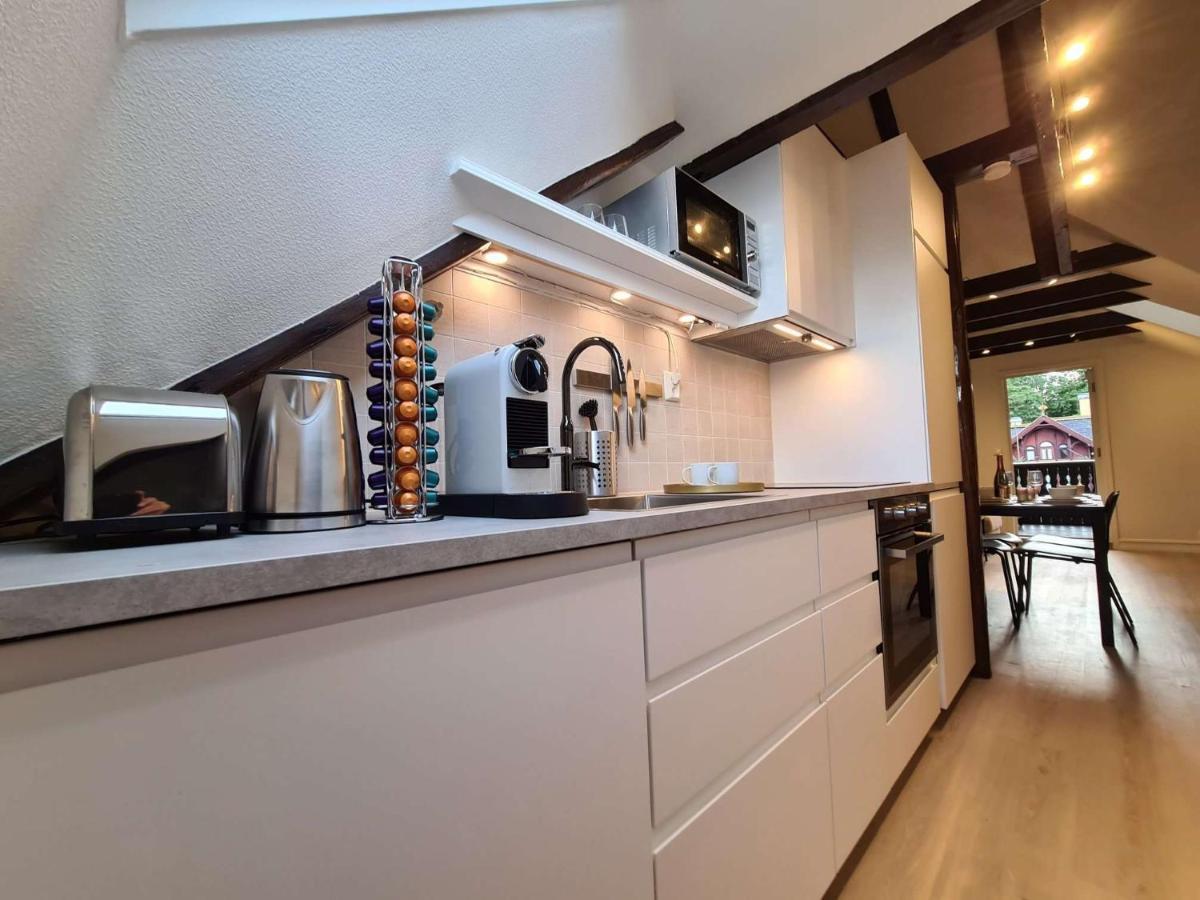 Charming Penthouse Near Center, 2-br, King Bed, * Stavanger